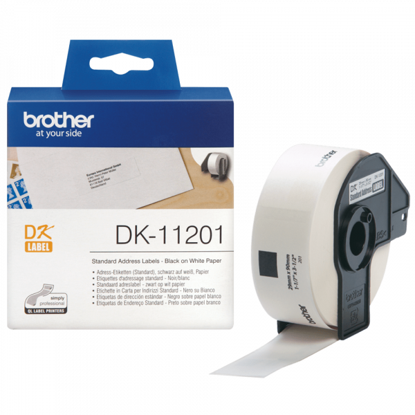 Стандартные адресные наклейки Brother DK11201 (DK11201)