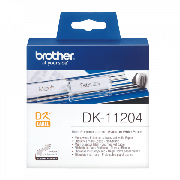Наклейки Brother DK11204 (DK11204)