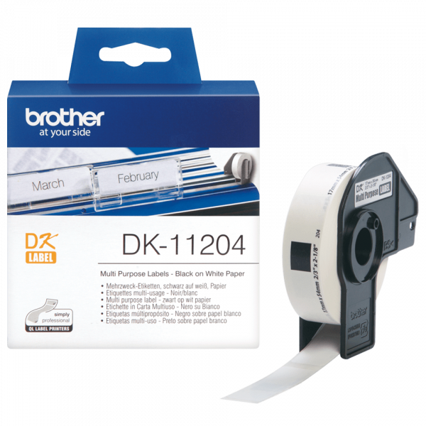 Наклейки Brother DK11204 (DK11204)