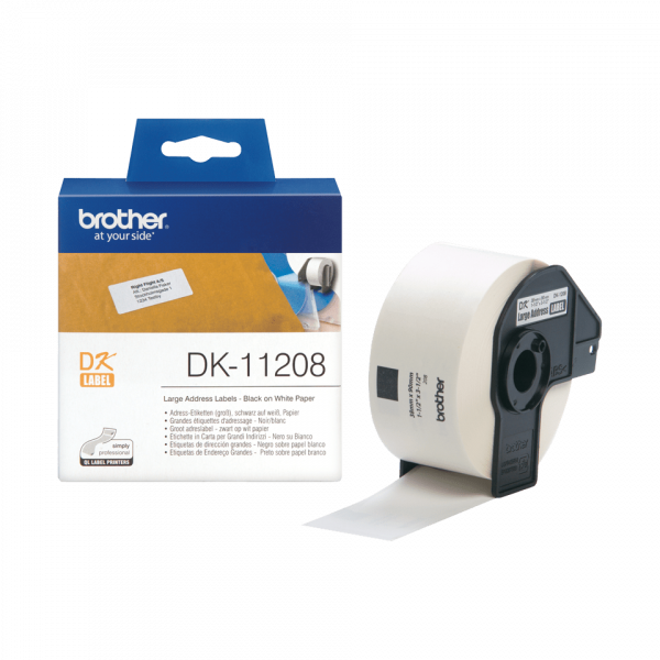 Наклейки Brother DK11208 (DK11208)