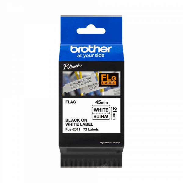 Плёнка для наклеек для маркировки кабелей Brother FLe-2511 (FLE2511)
