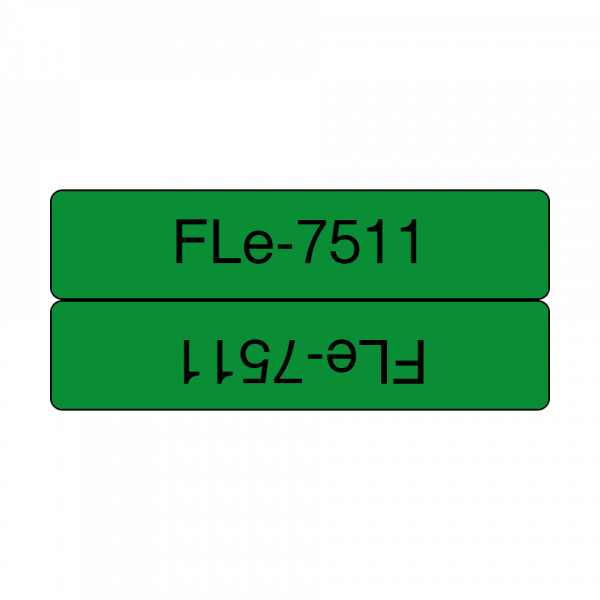 Плёнка для наклеек для маркировки кабелей Brother FLe-7511 (FLE7511)