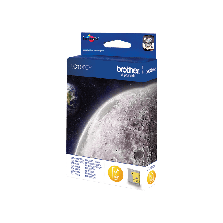 Картридж Brother LC-1000Y для DCP130C/330C/350С/540CN/MFC240C/465C/885CW/5460CN (LC1000Y)