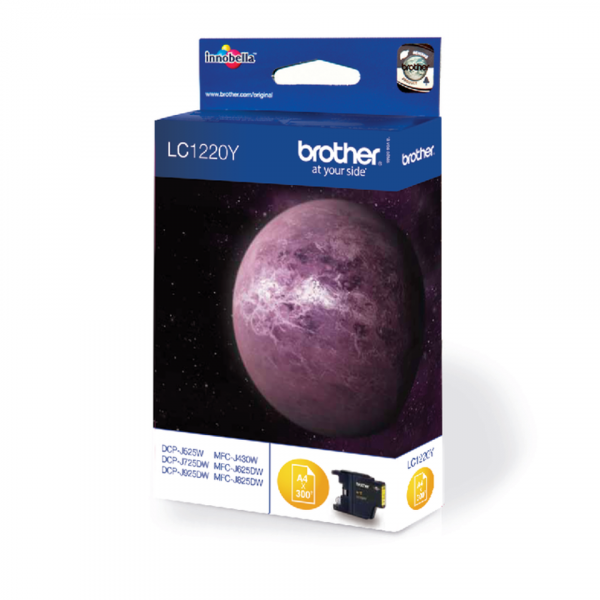 Картридж Brother LC-1220Y для MFCJ430W/825DW/DCPJ525W (LC1220Y)