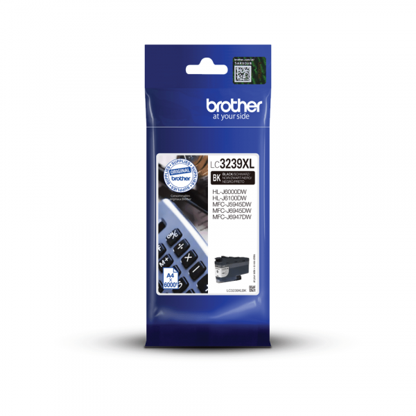 Картридж Brother LC-3239XLBK для HLJ6000DW/MFCJ5945DW/MFCJ6945DW (LC3239XLBK)
