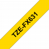 Плёнка для наклеек эластичная Brother TZE-FX631 (TZEFX631)