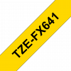 Плёнка для наклеек эластичная Brother TZE-FX641 (TZEFX641)