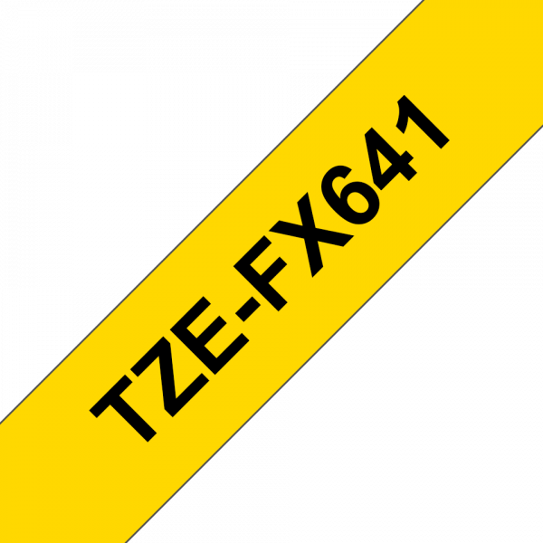 Плёнка для наклеек эластичная Brother TZE-FX641 (TZEFX641)