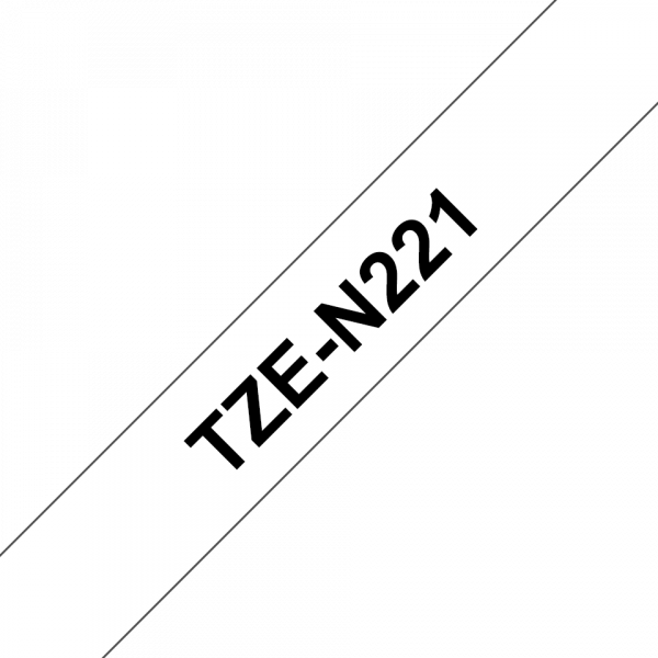 Плёнка для наклеек неламинированная бумажная Brother TZEN-221 (TZEN221)
