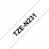 Плёнка для наклеек неламинированная бумажная Brother TZEN-231 (TZEN231)