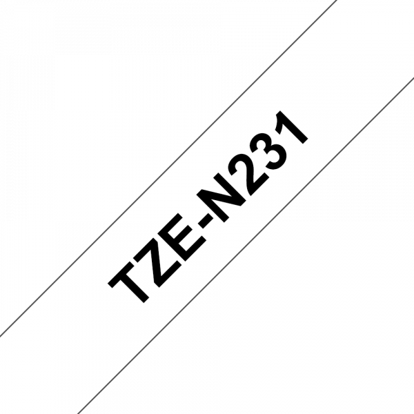 Плёнка для наклеек неламинированная бумажная Brother TZEN-231 (TZEN231)