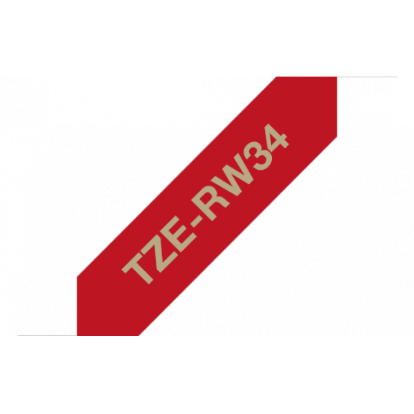 Плёнка для наклеек Brother TZE-RW34 (TZERW34)