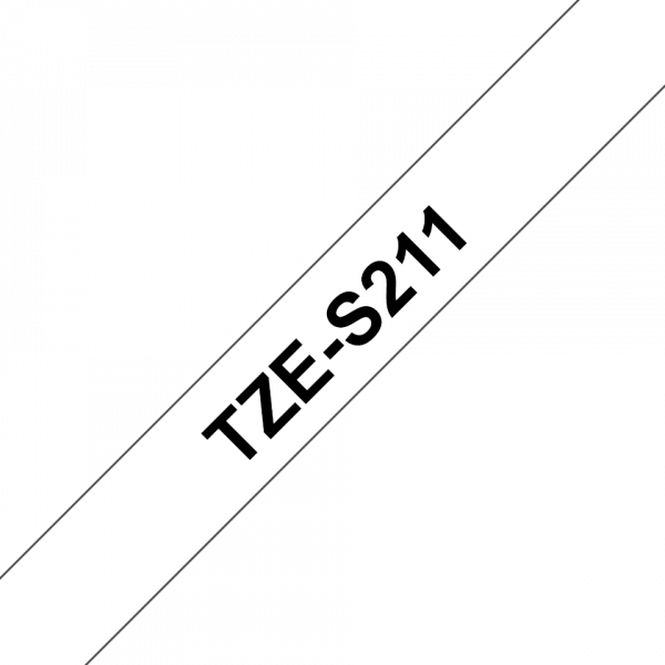 Плёнка повышенной адгезии для наклеек Brother TZES-211 (TZES211)