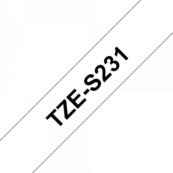 Плёнка повышенной адгезии для наклеек Brother TZES-231 (TZES231)