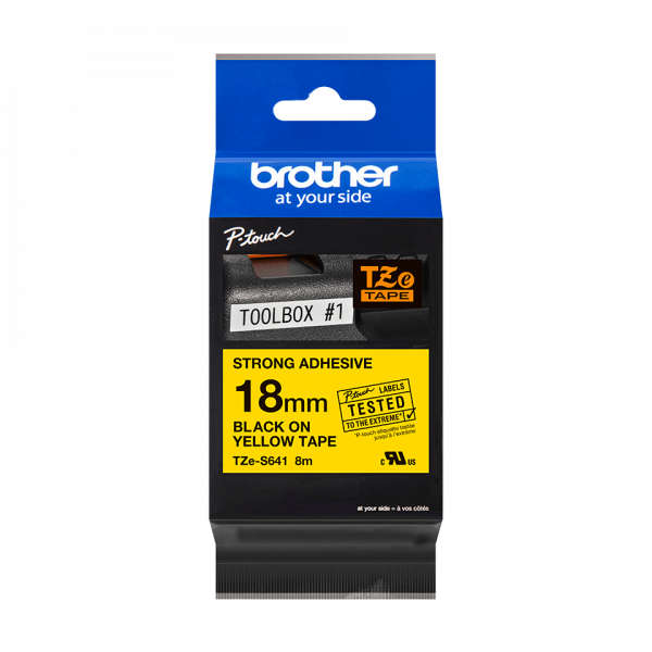 Плёнка повышенной адгезии для наклеек Brother TZES-641 (TZES641)