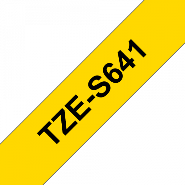 Плёнка повышенной адгезии для наклеек Brother TZES-641 (TZES641)