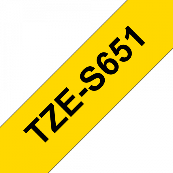 Плёнка повышенной адгезии для наклеек Brother TZES-651 (TZES651)
