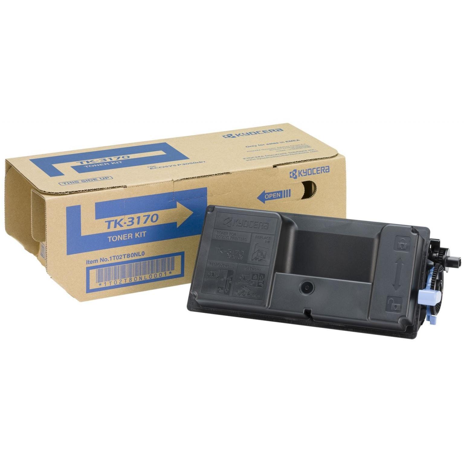 Тонер-картридж Kyocera TK-3170 для P3050dn/P3055dn/P3060dn/P3155dn/P3260dn/P3150dn (1T02T80NL1) — изображение 2