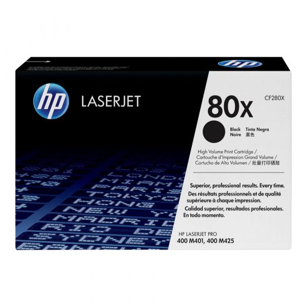 Картридж HP 80X, черный (CF280X)