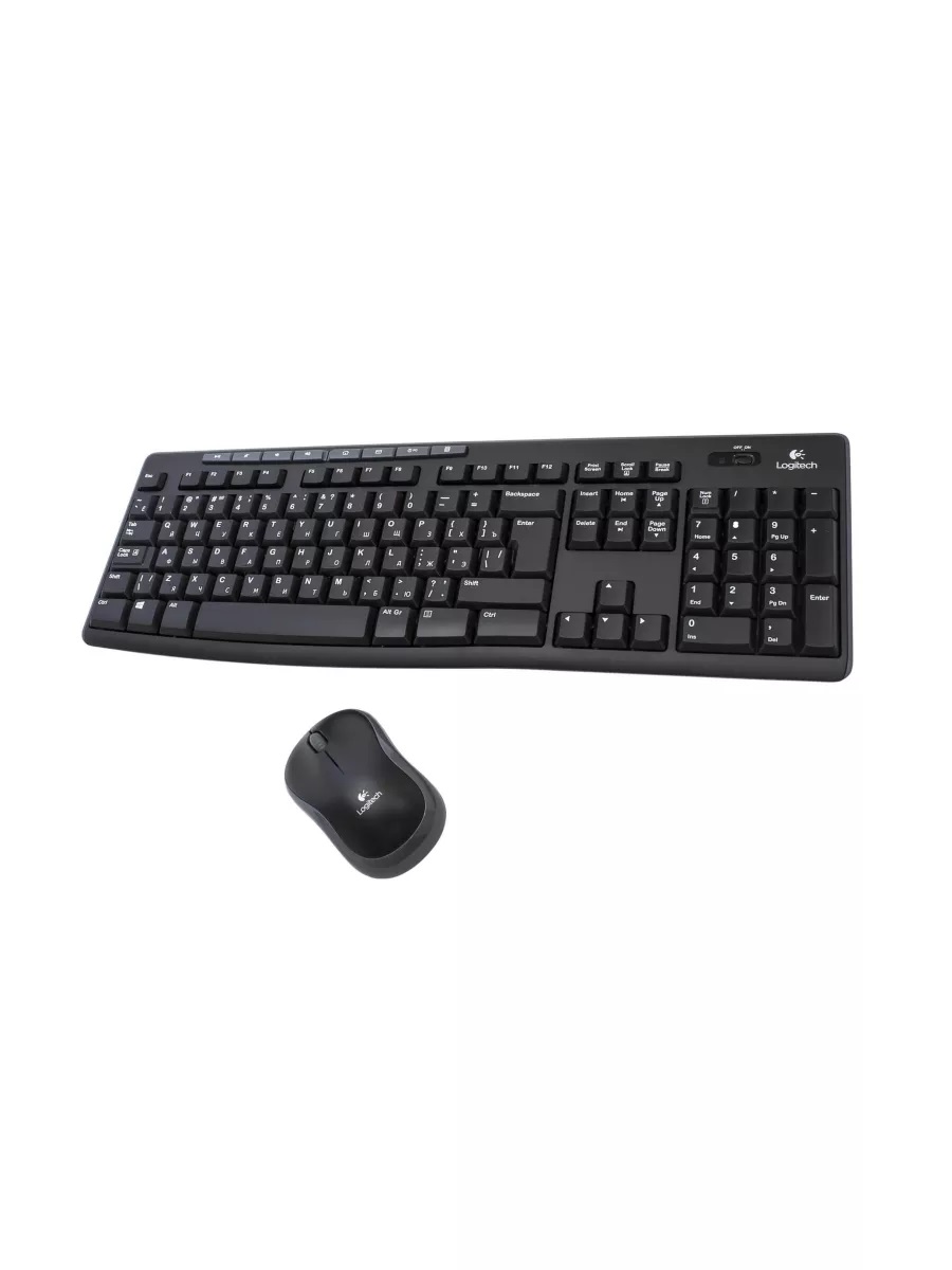Комплект Logitech Wireless Combo MK270 (клавиатура + мышь, RUS)