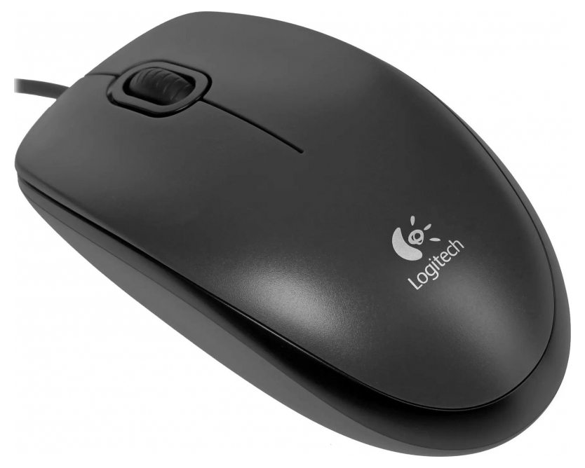 Мышь Logitech M90 (оптическая, USB, 1000 dpi, серо-черная) RTL